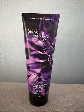 Bath & Body Works Black Amethyst Ultra Shea Body Cream w/ Amber and Sandalwood